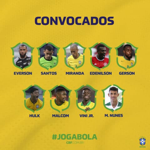 Tite convoca Hulk e mais oito para Eliminatórias