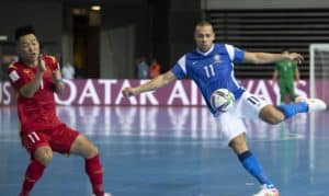 Seleção brasileira goleia Vietnã na estreia da Copa do Mundo de futsal