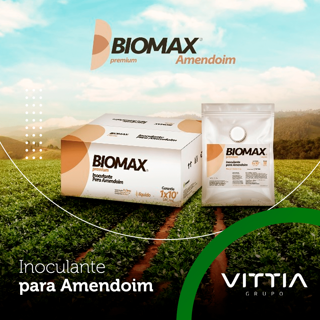 Biomax Amendoim: maior enraizamento e mais nitrogênio para lavoura de amendoim produzir mais