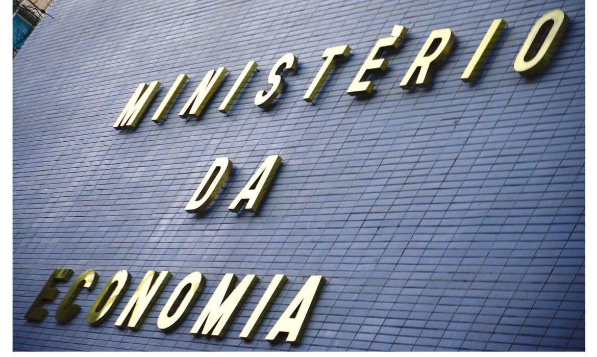 Fachada do Ministério da economia na Esplanada dos Ministérios