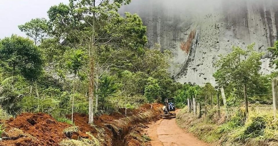 Parque Estadual da Pedra Azul realiza obras de implantação de energia elétrica