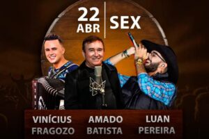SORTEIO | Saiba como ganhar ingressos para curtir Amado Batista no Alegre Rodeio Festival