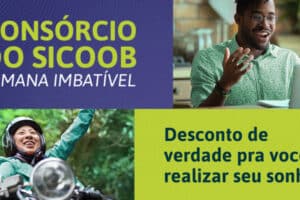 Sicoob oferece 20% de desconto em consórcios até o dia 24 de maio