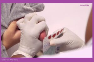Junho Lilás alerta sobre a importância do Teste do Pezinho em recém-nascidos
