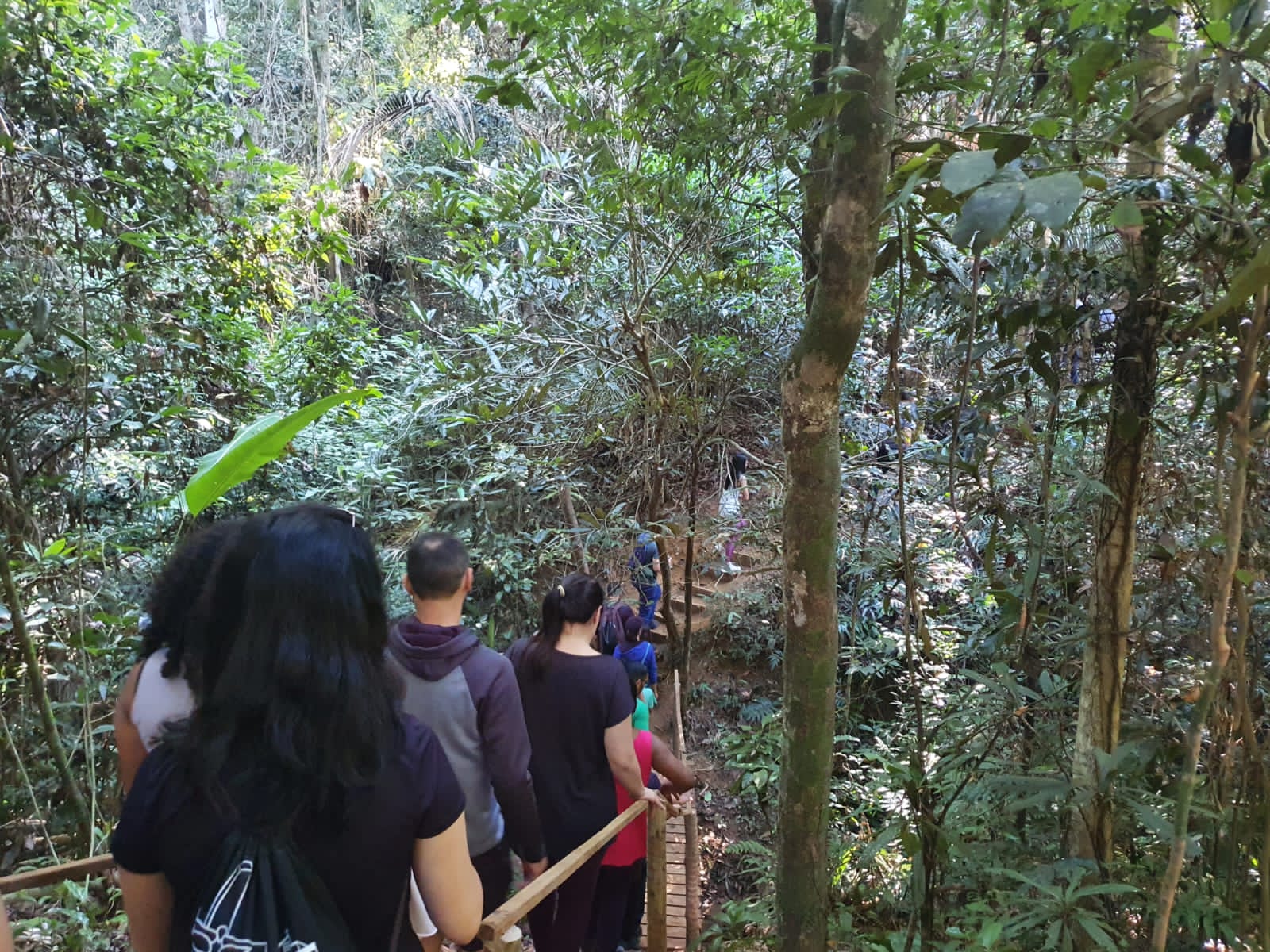 Funcionários da BRK visitaram a Floresta Nacional de Pacotuba, para uma manhã ao ar livre em contato com a natureza