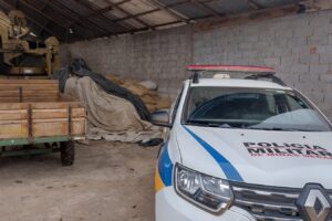 Polícia recupera em Iúna 120 sacas de café roubadas em Minas Gerais