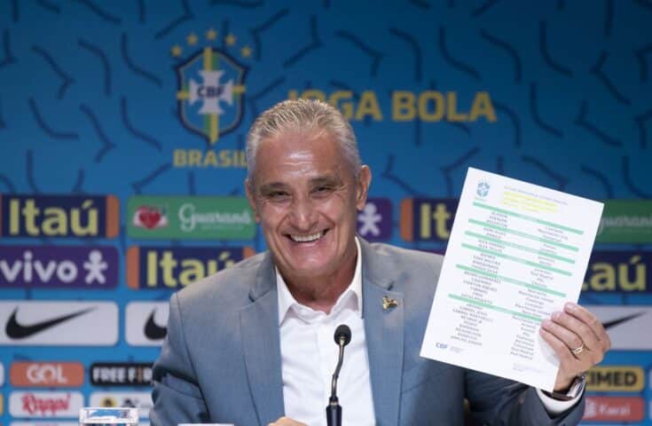 Com 16 estreantes em Copas, Tite convoca Brasil para o Mundial