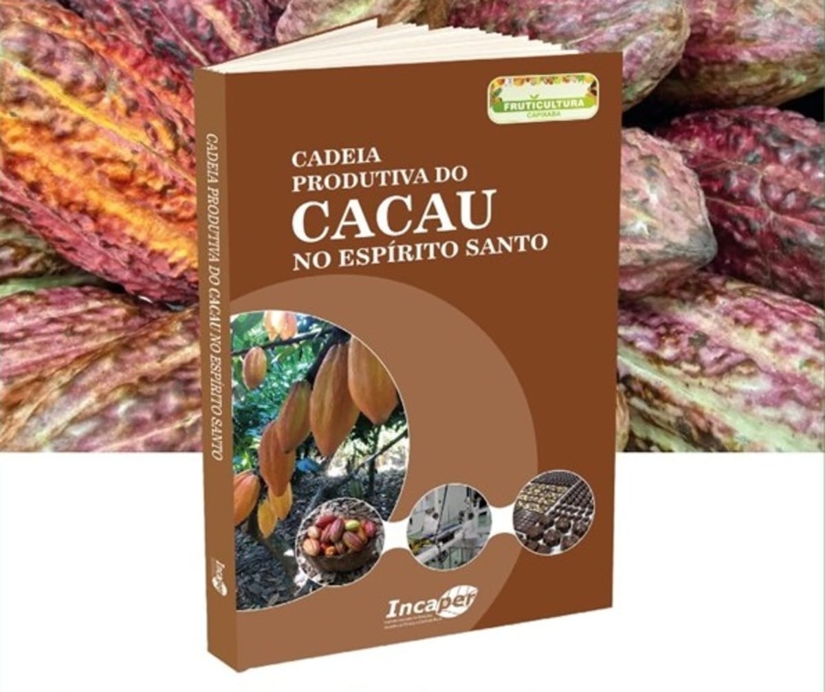 4ª edição da Coleção Fruticultura Capixaba apresenta Cadeia Produtiva do Cacau
