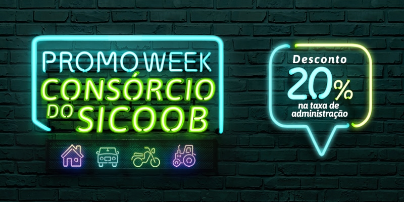 Sicoob terá mais uma edição do Promo Week Consórcio