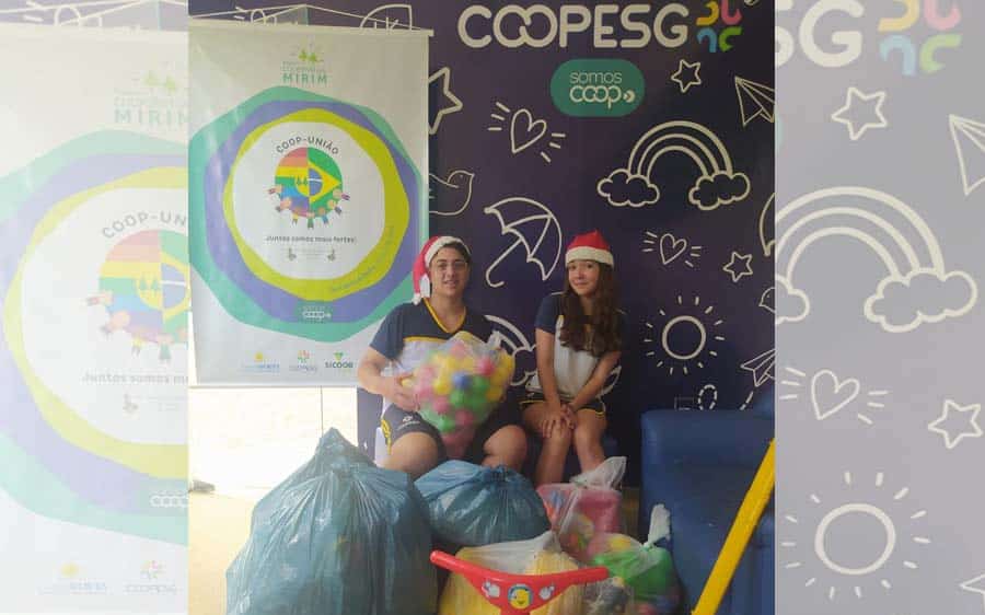 Cooperativa Mirim do ES realiza campanha de Natal para crianças carentes