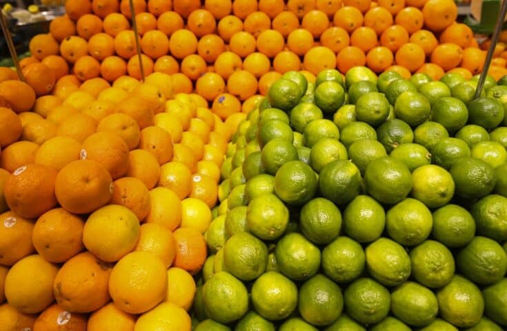 Laranja e limão: baixa oferta aquece preços no mercado