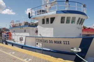 Ciências do Mar: alunos do Ifes Piúma embarcam em navio-escola