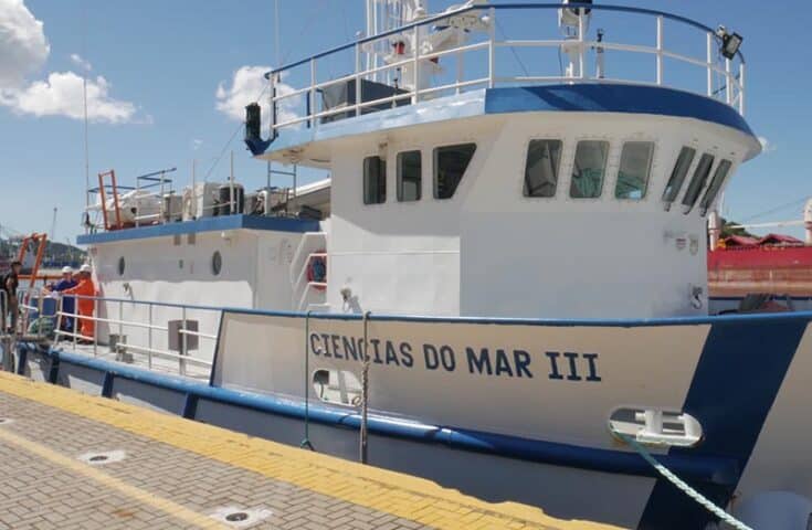 Ciências do Mar: alunos do Ifes Piúma embarcam em navio-escola