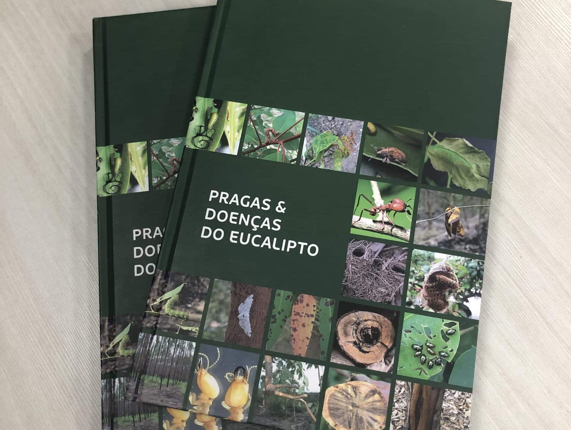 Livro reúne informações sobre  pragas e doenças do eucalipto