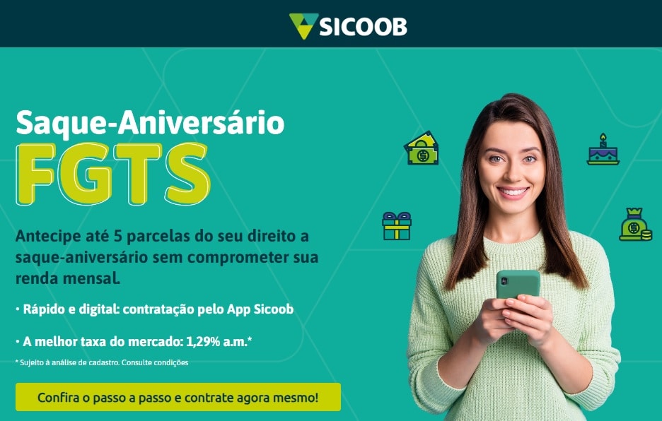 Saque-Aniversário FGTS no Sicoob ES transforma sonhos em realidade