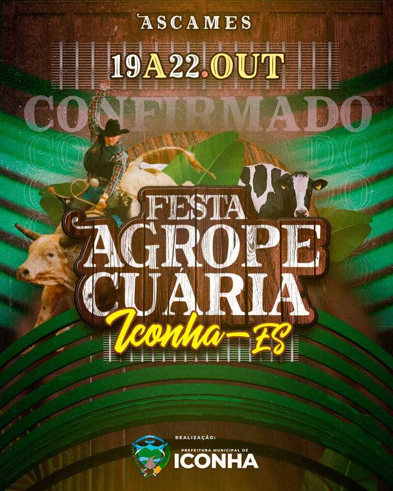 Festa Agropecuária de Iconha será em outubro