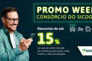 Sonhos viram realidade: Sicoob inicia campanha Promo Week de Consórcio