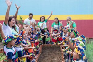 Festa do Plantio marca retomada das hortas pedagógicas