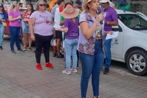 Fetaes participa de ato presencial em Dia de Luta das Mulheres