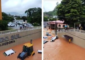 Chuvas no ES Mimoso do Sul