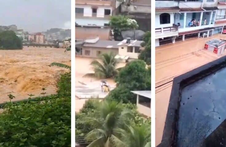 Locais atingidos por chuva no ES recebem caminhões-pipa e água potável