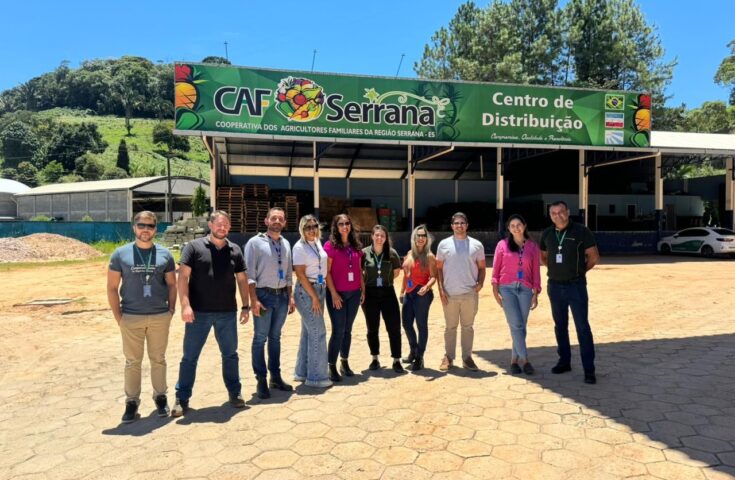 Técnicos realizam visitas às coops capixabas de agricultura familiar