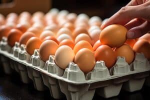 Produção de ovos atinge recorde em 2023