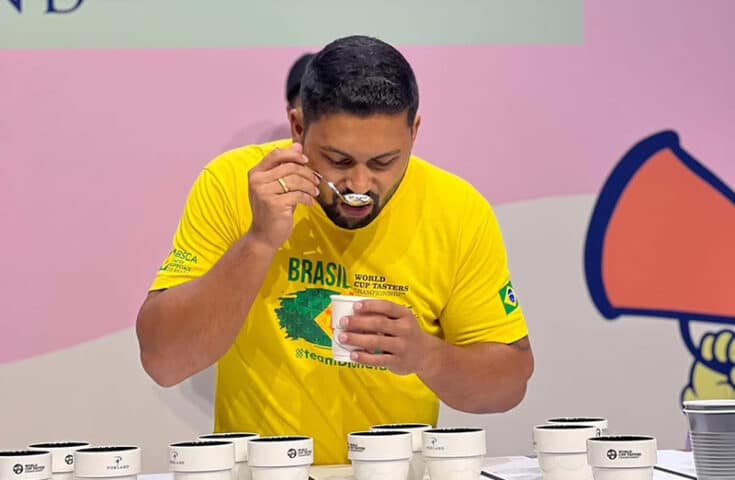 Brasileiro é campeão mundial de prova de café