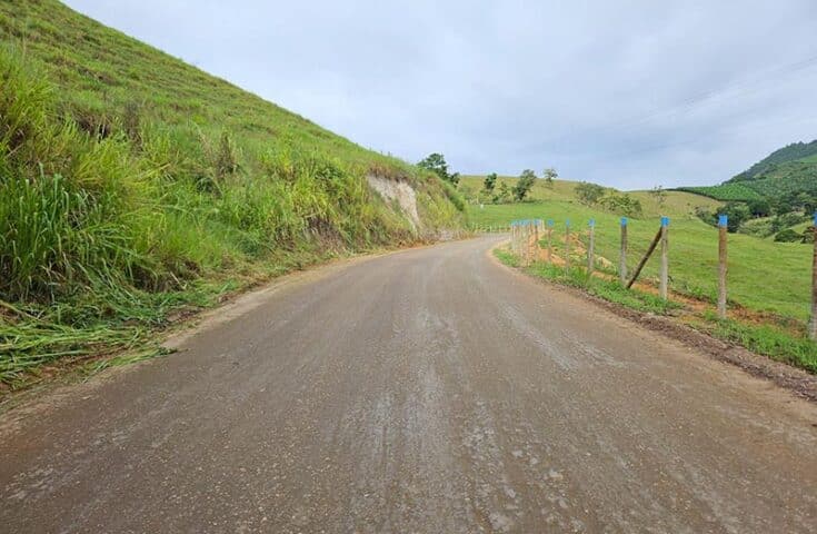 ES inaugura pavimentação de trechos rurais na Bacia do Rio Mangaraí