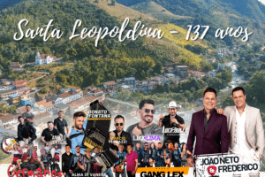 João Neto & Frederico agitam Festa de Emancipação de Santa Leopoldina