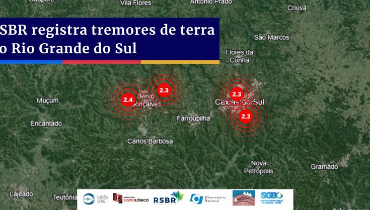 Cidades do Rio Grande do Sul registram tremores de terra