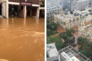 Moradora de Porto Alegre relata situação caótica por causa de chuvas
