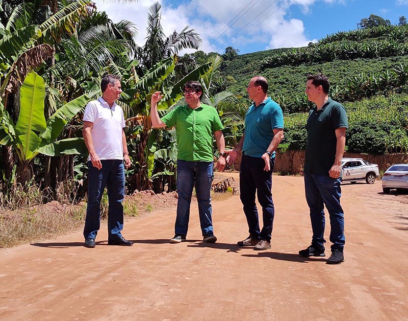 ES abre concorrência para empresa pavimentar estrada rural de Ibatiba