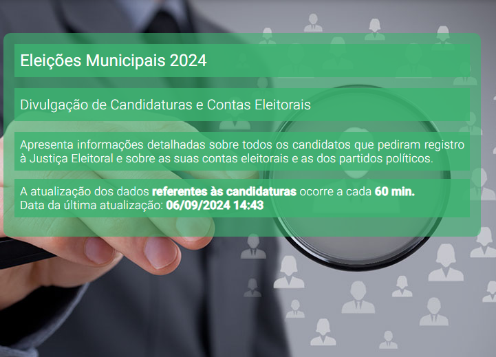 Eleições 2024: saiba o que é e como consultar o DivulgaCandContas