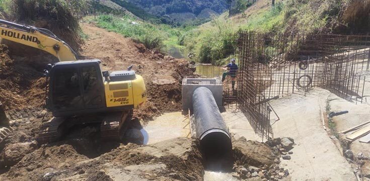 ES constrói barragem no interior de Cachoeiro de Itapemirim