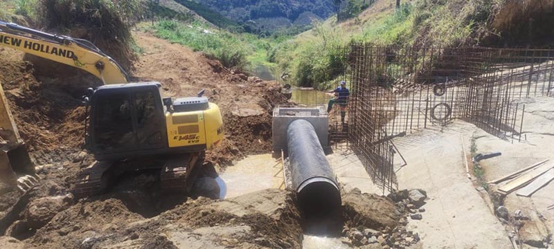 ES constrói barragem no interior de Cachoeiro de Itapemirim