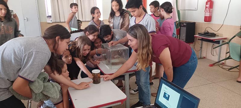 Palestras educativas do Idaf focam os cuidados contra a raiva animal