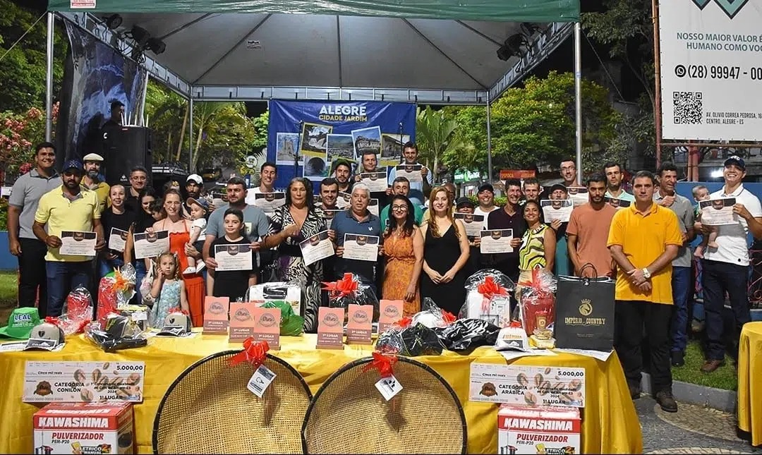 1º Concurso de Qualidade de Café em Alegre tem premiação de R$ 20 mil