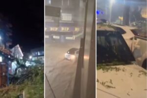 Granizo e alagamentos causam destruição em Muniz Freire Granizo e alagamentos causam destruição em Muniz Freire