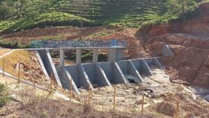 Barragem Ribeirão Floresta, em Burarama, Cachoeiro de Itapemirim, foi concluída em outubro deste ano