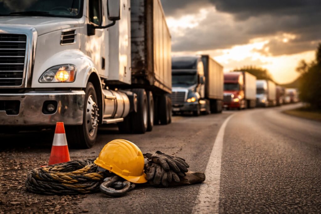 Greve dos caminhoneiros