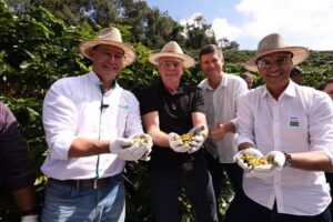 abertura oficial da colheita do café arábica no Espírito Santo