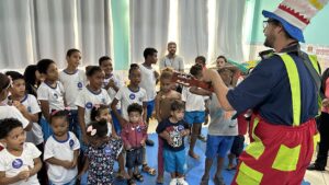 alunos da EMEB Monte Alegre