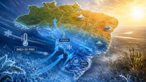 Onda de frio no Brasil