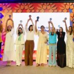 Momento de celebração das ganhadoras da etapa estadual do Prêmio Sebrae Mulher de Negócios 2025