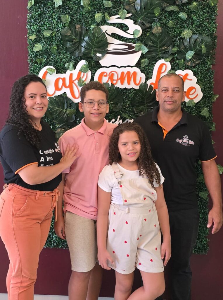 Valquíria e Sérgio inauguraram a Cafeteria há dois anos.