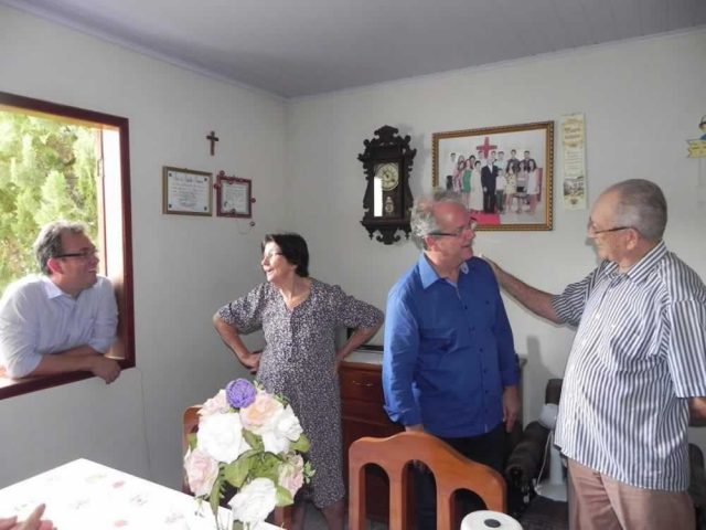 , ,Colnago e Octaciano visitam Caminhos do Campo em Vila Pavão