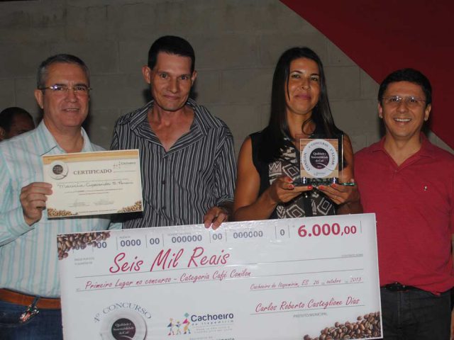 Produtora de Boa Vista vence concurso do café em Cachoeiro