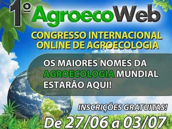 Inscrições abertas para o 1º Congresso Internacional Online de Agroecologia